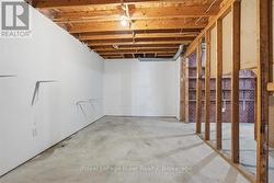 Partially Finished Basement Back Area - 