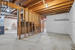 Partially Finished Basement Back Area - 