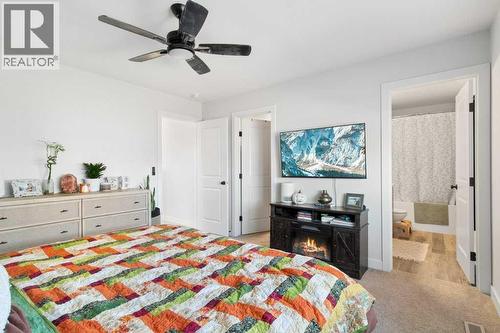 16 Trinity Street, Lacombe, AB - Indoor Photo Showing Bedroom