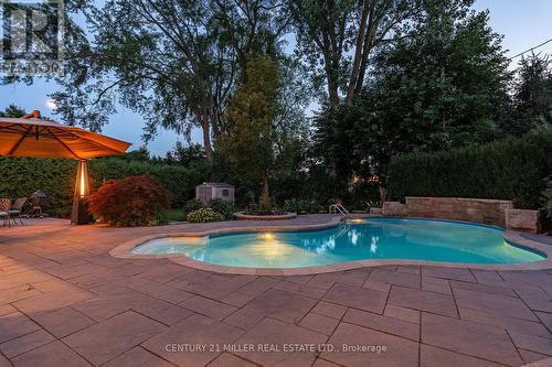 266 Tracina Drive, Oakville, ON - Outdoor With In Ground Pool With Backyard