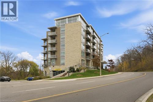 455 Charlton Avenue E Unit# 308, Hamilton, ON - Outdoor With Balcony With Facade