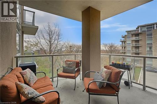 455 Charlton Avenue E Unit# 308, Hamilton, ON - Outdoor With Balcony With Exterior