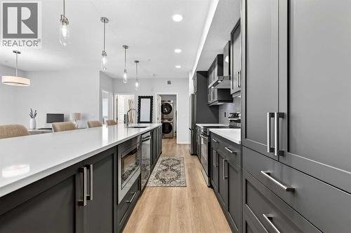 6205, 20295 Seton Way Se, Calgary, AB - Indoor Photo Showing Kitchen With Upgraded Kitchen