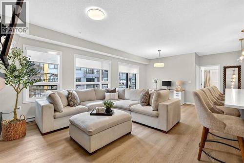 6205, 20295 Seton Way Se, Calgary, AB - Indoor Photo Showing Living Room