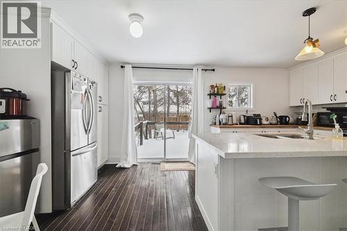 9 Barclay Street, Hamilton, ON - Indoor Photo Showing Kitchen With Double Sink