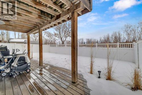 156 Wiley Crescent, Red Deer, AB - Outdoor With Deck Patio Veranda