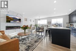 Open concept living with warmth and natural flow - 