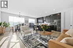 Open concept living with warmth and natural flow - 