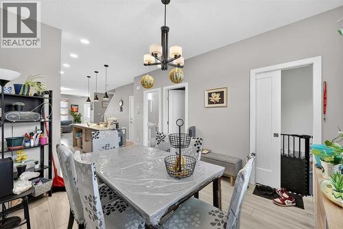 132 Corner Meadows Gate Ne, Calgary, AB - Indoor Photo Showing Dining Room