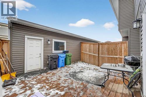 132 Corner Meadows Gate Ne, Calgary, AB - Outdoor With Deck Patio Veranda With Exterior