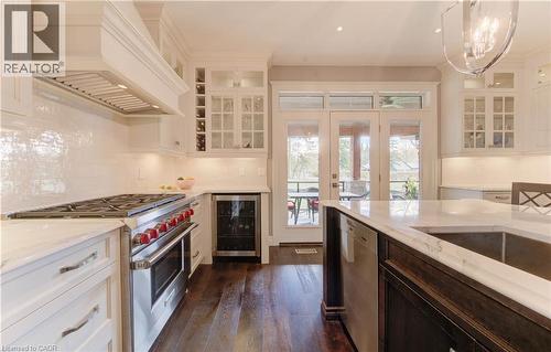52 Edgehill Drive, Kitchener, ON - Indoor Photo Showing Kitchen With Upgraded Kitchen