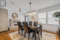 Dining Room with Fireplace - 