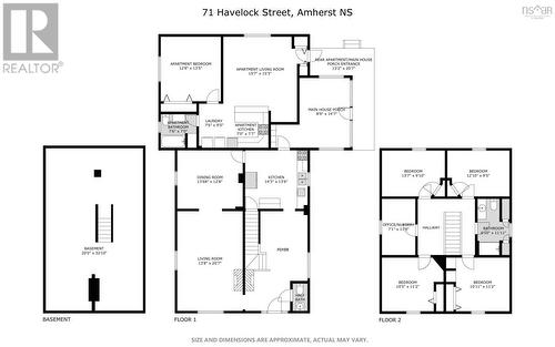 Floor Plan - 71 Havelock Street, Amherst, NS - Other