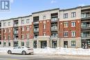 Low rise four storey brick/stone building - 408 - 615 Longfields Drive, Ottawa, ON  - Outdoor With Balcony With Facade 
