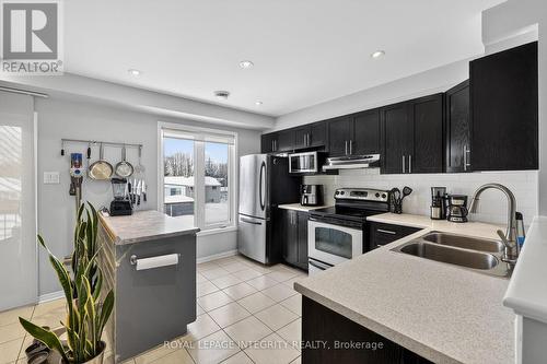360 Galston Private, Ottawa, ON - Indoor Photo Showing Kitchen With Stainless Steel Kitchen With Double Sink With Upgraded Kitchen