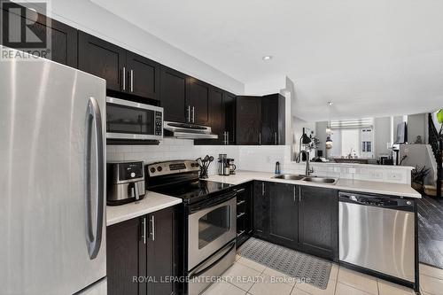 360 Galston Private, Ottawa, ON - Indoor Photo Showing Kitchen With Stainless Steel Kitchen With Double Sink With Upgraded Kitchen
