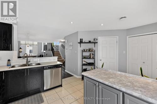 360 Galston Private, Ottawa, ON - Indoor Photo Showing Kitchen With Double Sink