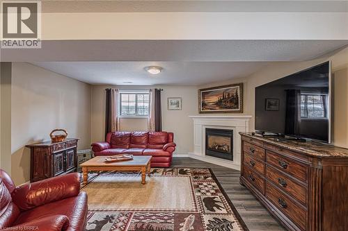 52 Amelia Street, Paris, ON - Indoor Photo Showing Living Room With Fireplace