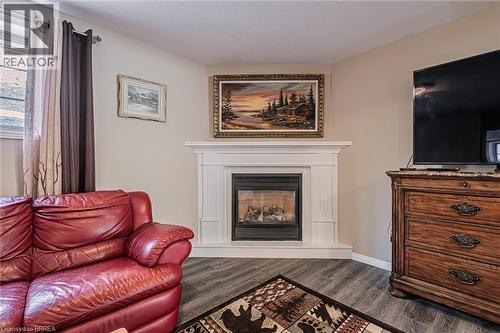 52 Amelia Street, Paris, ON - Indoor Photo Showing Living Room With Fireplace