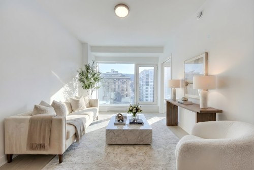 Bedroom - 918-1518 Rue Sherbrooke O., Montréal (Ville-Marie), QC - Indoor Photo Showing Living Room
