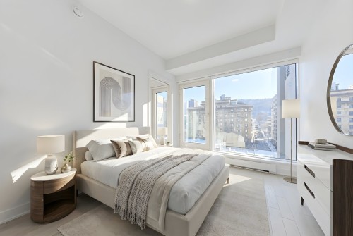 Bedroom - 918-1518 Rue Sherbrooke O., Montréal (Ville-Marie), QC - Indoor Photo Showing Bedroom