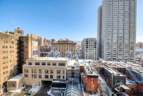Overall view - 918-1518 Rue Sherbrooke O., Montréal (Ville-Marie), QC - Outdoor With Facade