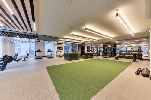 Exercise Room - 918-1518 Rue Sherbrooke O., Montréal (Ville-Marie), QC - Indoor Photo Showing Garage