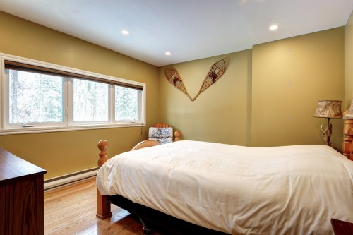 Chambre à coucher principale - 18 Av. Coursol, Saint-Donat, QC - Indoor Photo Showing Bedroom