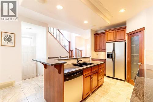 1421 40 Street Sw, Calgary, AB - Indoor Photo Showing Kitchen With Double Sink