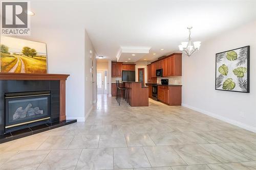 1421 40 Street Sw, Calgary, AB - Indoor Photo Showing Living Room With Fireplace