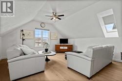 LOFT AREA - NEW ENGINEERED HARDWOOD FLOORING - 