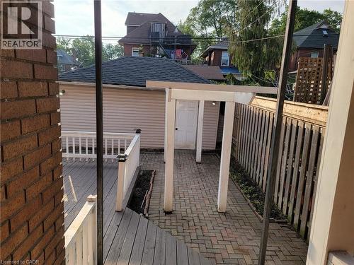 43 Barnesdale Avenue S, Hamilton, ON - Outdoor With Deck Patio Veranda With Exterior