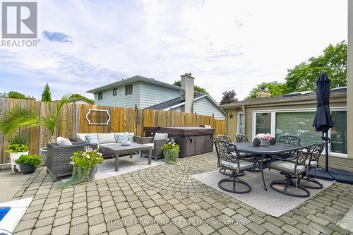 2063 Cavendish Drive, Burlington, ON - Outdoor With In Ground Pool With Deck Patio Veranda With Exterior