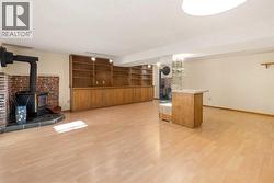 Built-ins on back wall of Basement - 