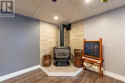 Propane fireplace - 