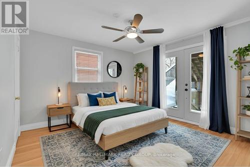 Unit # 2 - Bedroom ll (virtually staged) - 55 Ivy Crescent, Ottawa, ON - Indoor Photo Showing Bedroom