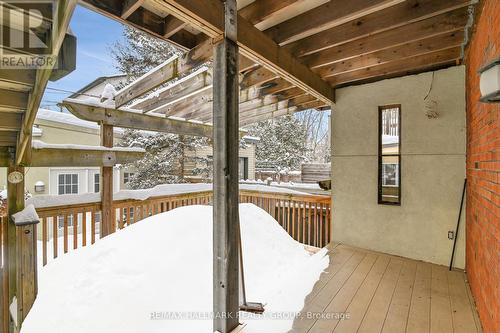 Unit # 2 -  Deck - 55 Ivy Crescent, Ottawa, ON - Outdoor With Deck Patio Veranda With Exterior