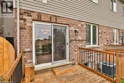 View of wooden deck - 