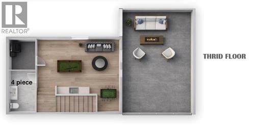 Floorplan of mirrored unit - 2902 14 Avenue, Calgary, AB - Other