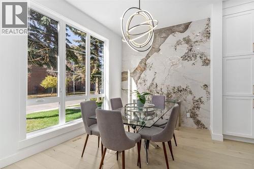 Sample from Developer's past project - 2902 14 Avenue, Calgary, AB - Indoor Photo Showing Dining Room