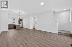 Open through living area/kitchen - 