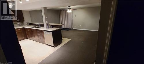 77 Thames Way, Hamilton, ON - Indoor Photo Showing Kitchen With Double Sink