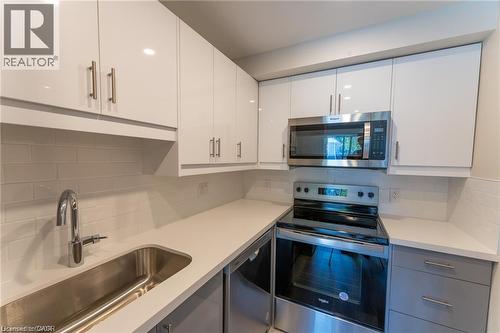 700 Lawrence Road Unit# 103, Hamilton, ON - Indoor Photo Showing Kitchen With Stainless Steel Kitchen