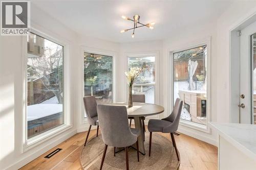 113 Straddock Terrace Sw, Calgary, AB - Indoor Photo Showing Dining Room