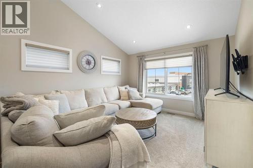 8 Emberside Glen, Cochrane, AB - Indoor Photo Showing Living Room