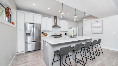 5119 Turtle Pond Place, Vernon, BC - Indoor Photo Showing Kitchen With Upgraded Kitchen