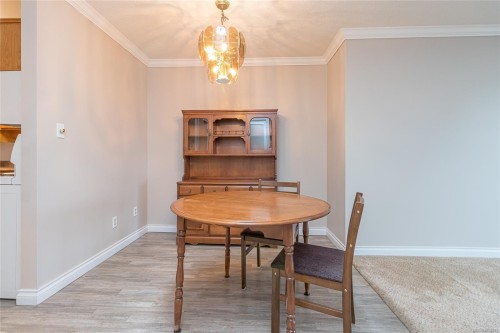 #402-435 Festubert St, Duncan, BC - Indoor Photo Showing Dining Room