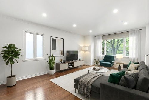 Salon - 4644 Av. Royal, Montréal (Côte-Des-Neiges/Notre-Dame-De-Grâce), QC - Indoor Photo Showing Living Room