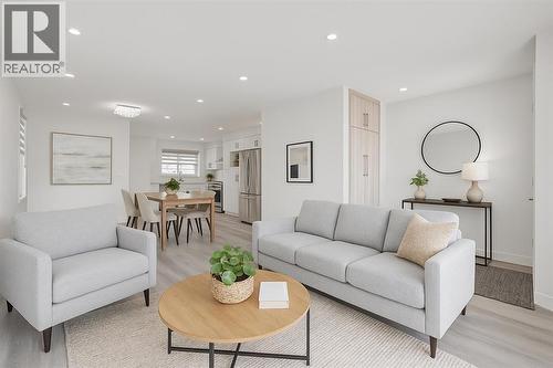 152 Falconridge Crescent Ne, Calgary, AB - Indoor Photo Showing Living Room