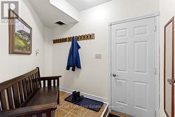 Mudroom with direct access to double garage. - 